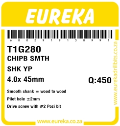 T1G280 - Chipboard Screw -T1G280_Label_T